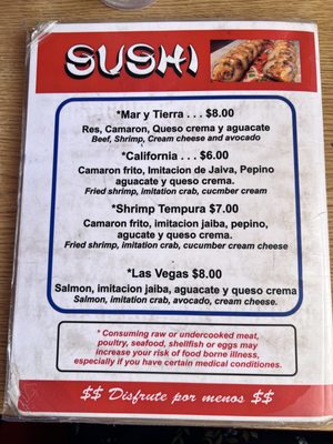 El Snappy Mexican Food And More menu 4